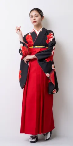 卒業式袴レンタル京都さがの館の卒業式袴
